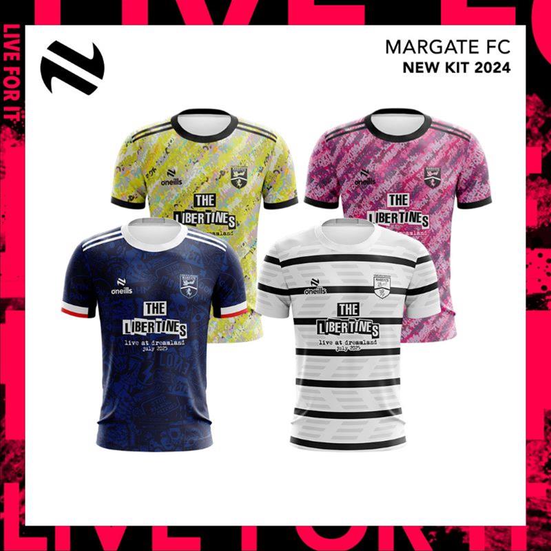 Margate Announce New Kits For Rest Of Season